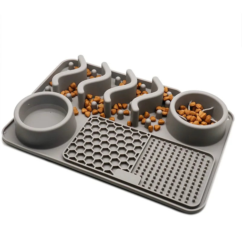 Dog Anxiety Solution 🐶🧡 — Dog Anxiety Relief & Slow Feeding Mat