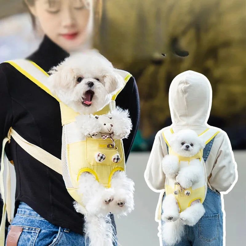 Hands-Free Chest Carrier for Pets 🐶