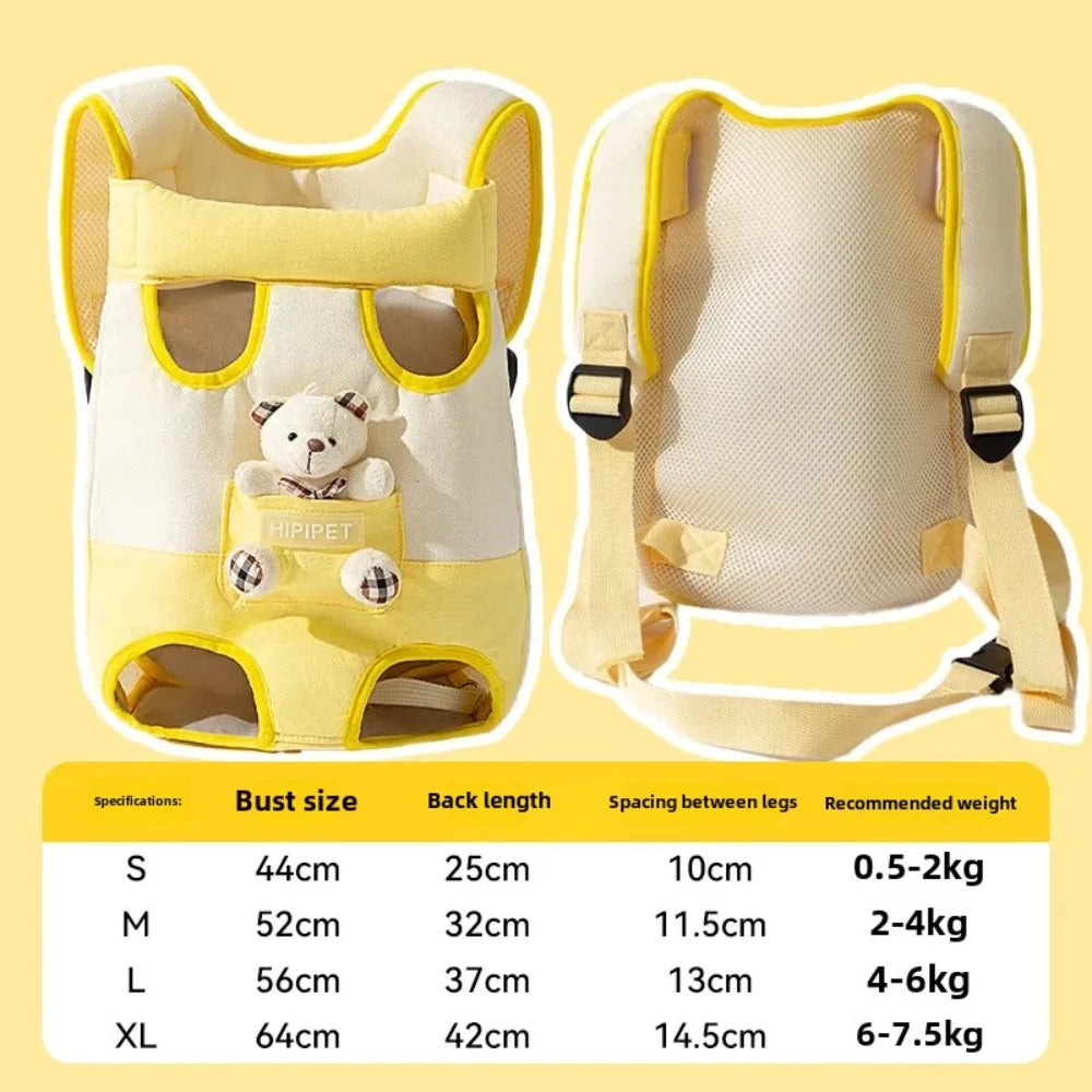 Hands-Free Chest Carrier for Pets 🐶