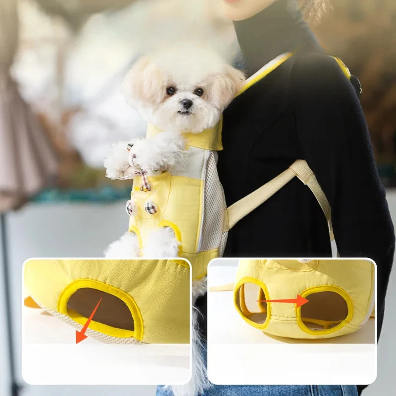 Hands-Free Chest Carrier for Pets 🐶