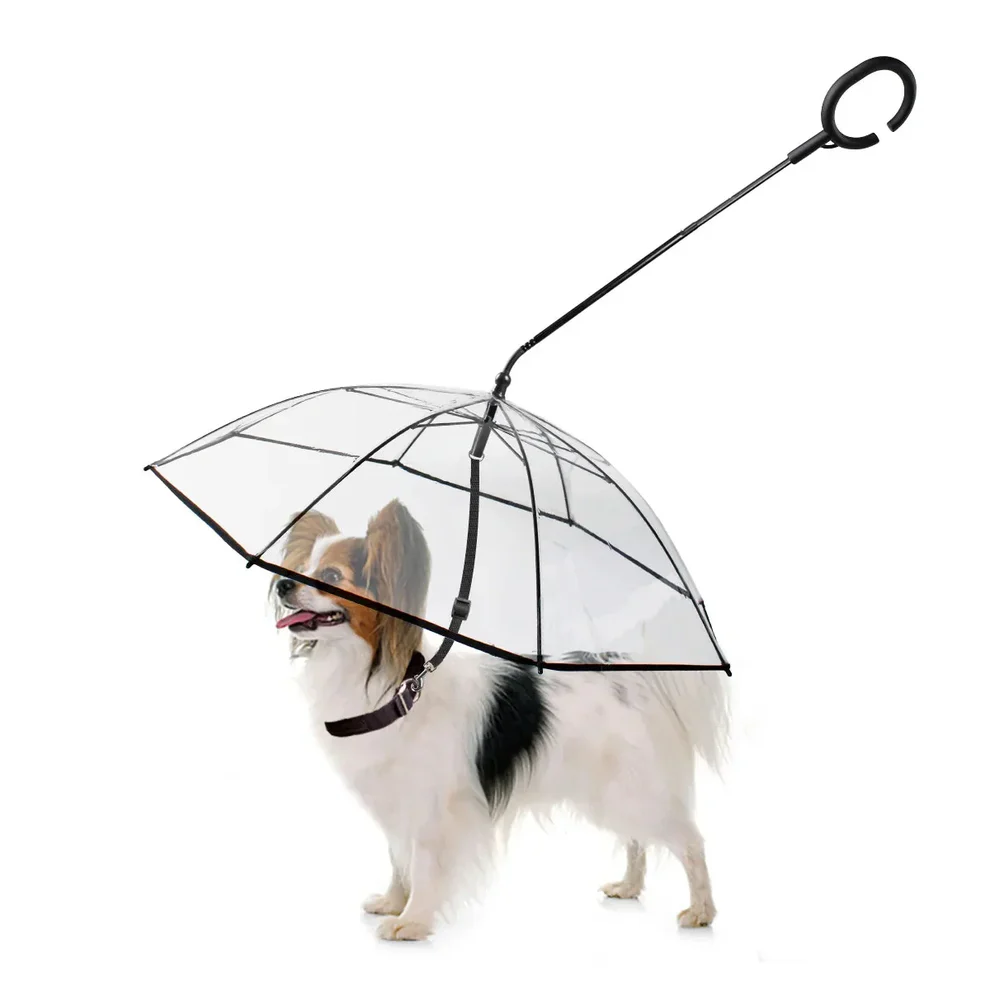 Transparent Dog Umbrella for Pets and Accessories